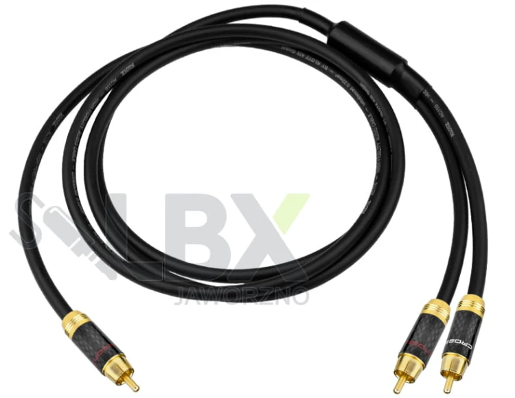 Kable audio 1 RCA - 2 RCA typu Y Klotz do subwoofera - 6m
