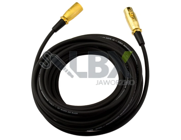 Kable audio, przewód mikrofonowy XLR Canon Klotz - 2m