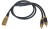 Kable audio XLR męski - 2RCA cinch Klotz - 3m