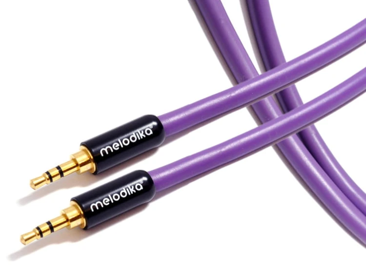 Kable jack mini 3,5mm - 3,5mm Melodika MDMJ 2m