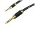 Kable jack mały 3,5 mm - duży jack 6,3mm Klotz - 6m