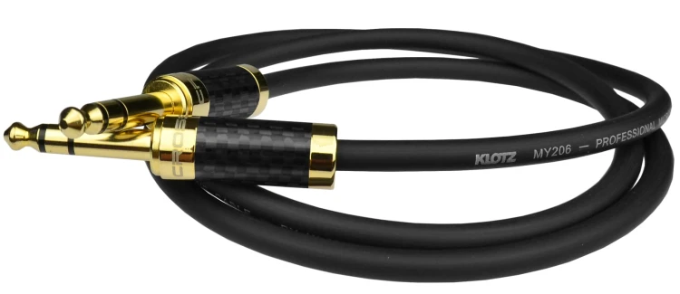 Kable jack 6,3 mm STEREO Klotz - 16m