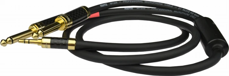 Kable jack 3,5 mm - 2x jack 6,3 mm mono Klotz - 20m