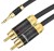 Kable jack mały 3,5 mm - 2x RCA Klotz - 10m
