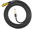 Kable jack 6,3 mm mono - XLR żeński Klotz - 2,5m