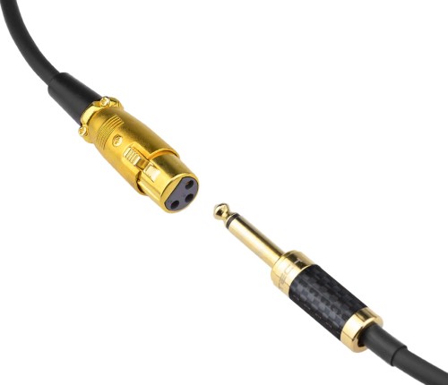 Kable jack 6,3 mm mono - XLR żeński Klotz - 4m