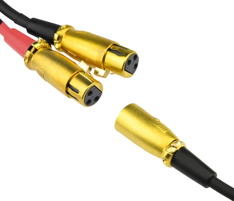 Kable audio 2x XLR żeński - XLR męski Klotz - 5m
