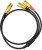 Kable audio 2x XLR męski - XLR żeński Klotz - 3m