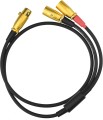 Kable audio 2x XLR męski - XLR żeński Klotz - 6m