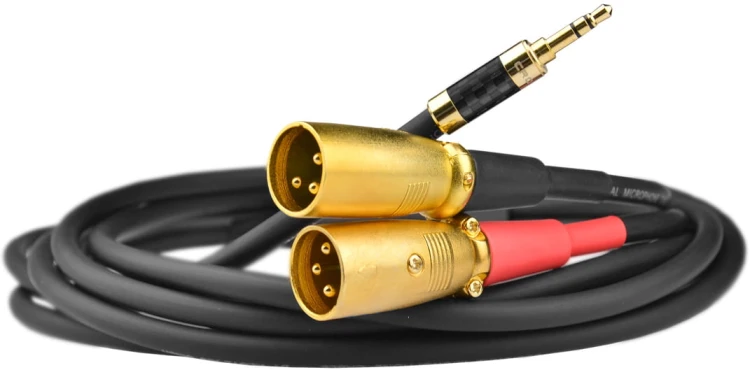 Kable jack Klotz 3,5 mm - 2x XLR męski - 10m
