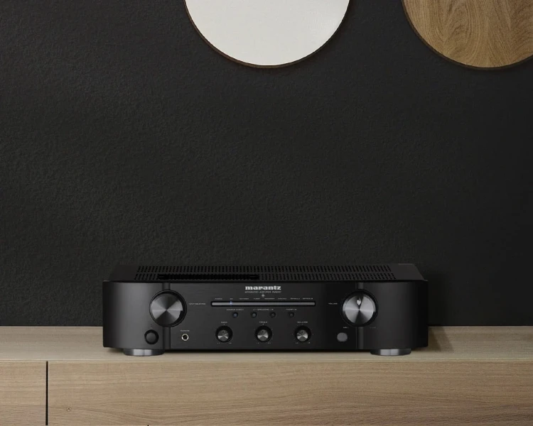 Zestawy stereo, wzmacniacz zintegrowany Marantz PM6007 - czarny