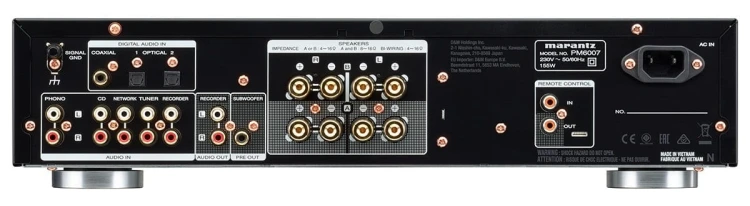 Zestawy stereo, wzmacniacz zintegrowany Marantz PM6007 - czarny