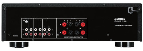 Zestawy stereo, wzmacniacz zintegrowany Yamaha A-S201- srebrny