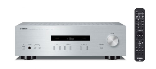Zestawy stereo, wzmacniacz zintegrowany Yamaha A-S201- srebrny