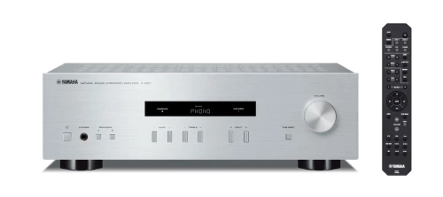 Zestawy stereo, wzmacniacz zintegrowany Yamaha A-S201- srebrny